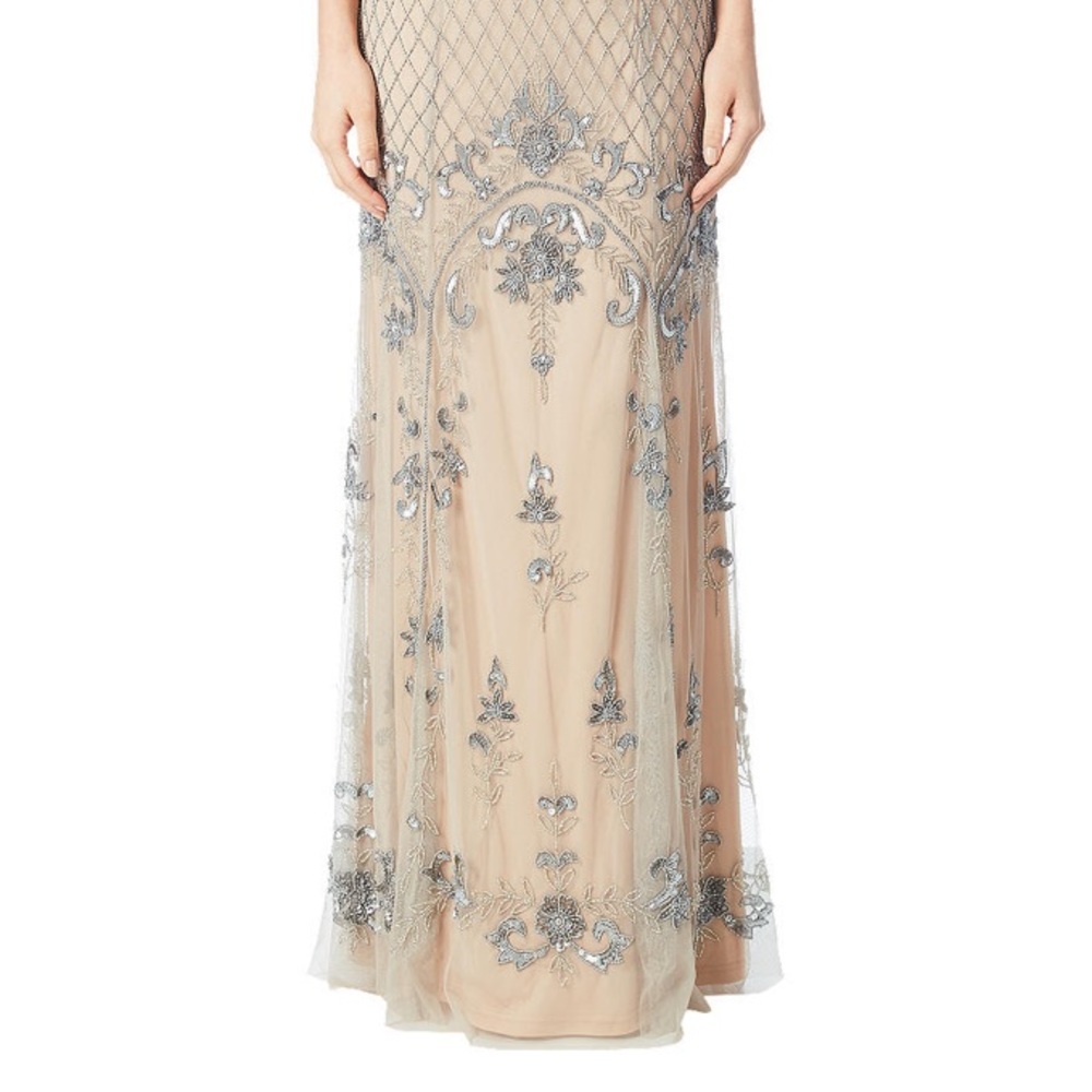 Adrianna Papell fully beaded gown - Picture 6 of 10